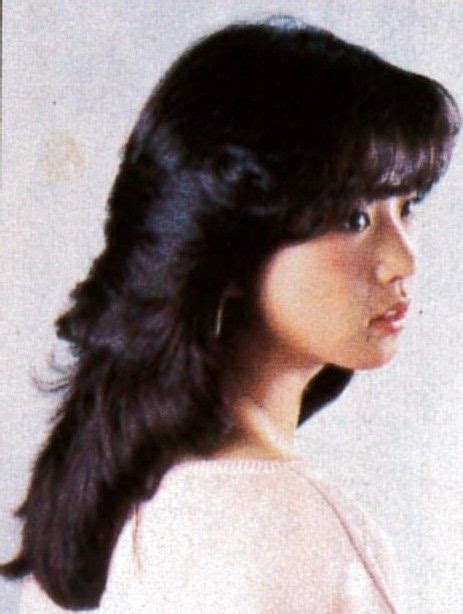 Akina Nakamori中森明菜＃明星ヘアカタログ 84春の号＃ 中森明菜 可愛い 歌姫 明菜