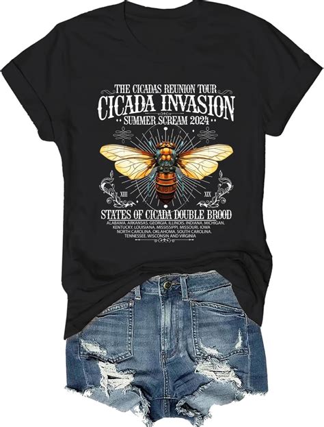 The Cicadas Reunion Tour Graphic T Shirt The Cicadas Reunion Tour Tee