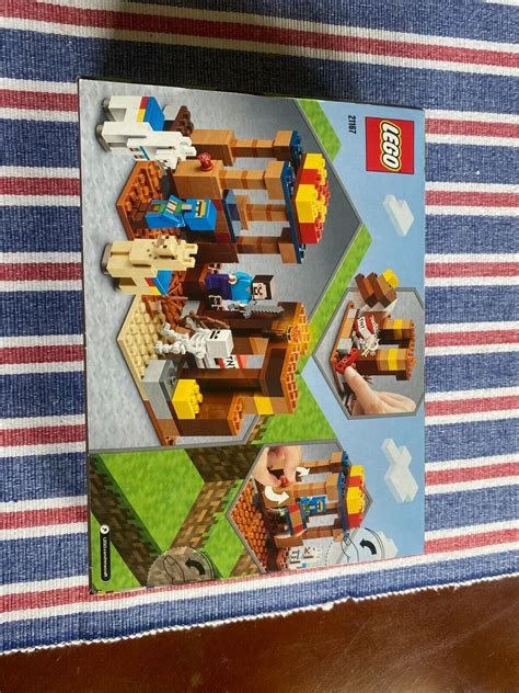 Lego Minecraft The Trading Post For Sale Online Ebay