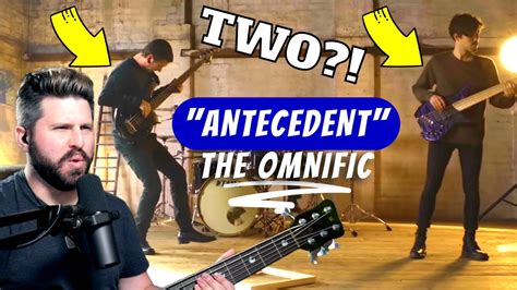 Bass Teacher Reacts The Omnific Antecedent Ft Clay Gober Of Polyphia 2 Bassists And No