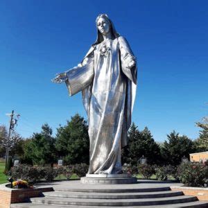 our lady queen of peace statue | Religious Sculpture