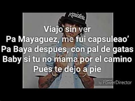 Jon Z En Letra Viajo Sin Ver Youtube