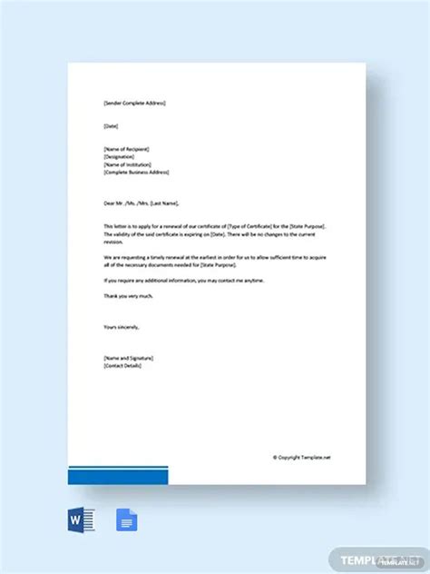 Employee Employment Contract Renewal Letter Sample Doc ...