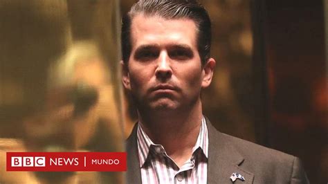 Donald Trump El Hijo Del Presidente De Eeuu Reconoce Que Durante La Campaña Electoral Se