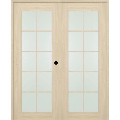 Belldinni Vona 56 In X 84 In 10 Lite Left Hand Active Frosted Glass