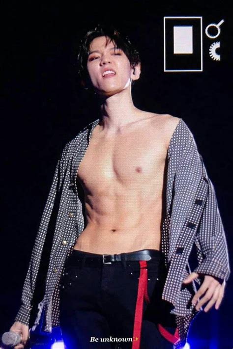 Baek Abs EXO Baekhyun