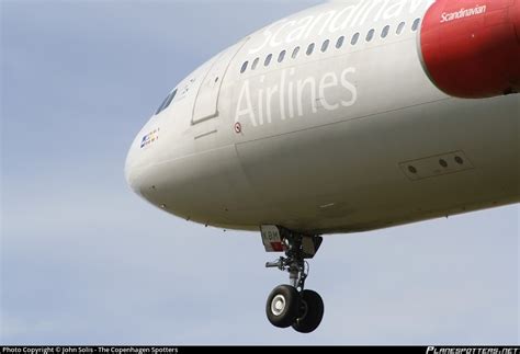 OY KBM SAS Scandinavian Airlines Airbus A340 313 Photo By John Solis