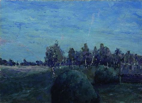 Reproducciones De Pinturas Paisaje Iluminado Por La Luna 1895 De Isaak Ilyich Levitan 1860