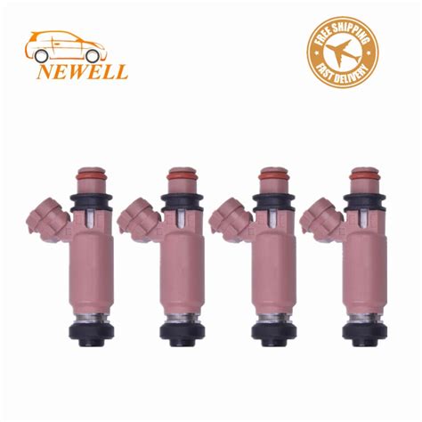 Pcs Aa Fuel Injectors Nozzle Pink Cc For