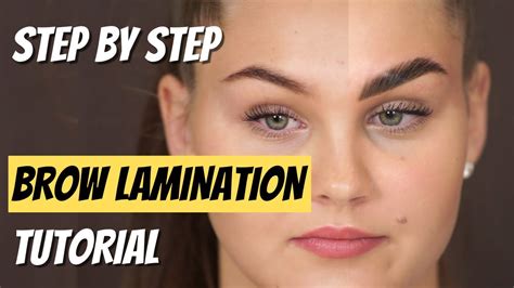 Thuya Brow Lamination How To Do Eyebrow Lamination Step By Step