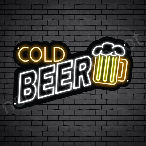 Cold Beer Neon Signs Depot