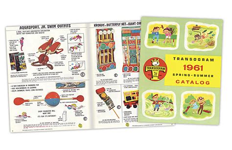 Transogram 1961 Spring Summer Catalog Toy Tales