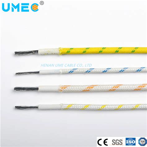 Electrical Heating Resistance Silicone Fiberglass Braided Lead Wire