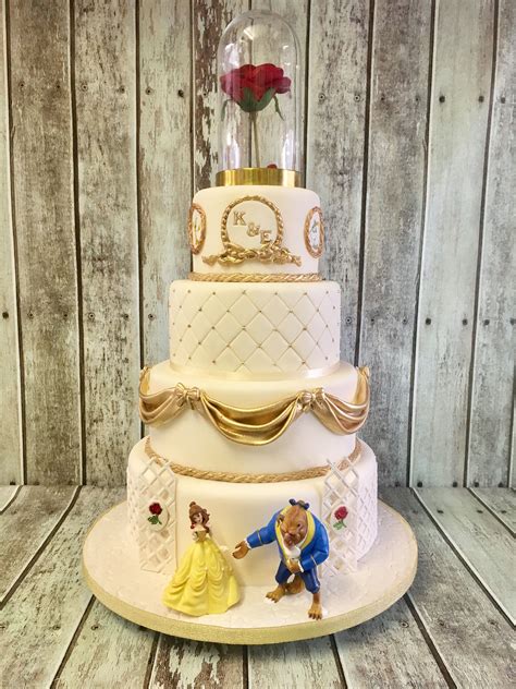 Beauty And The Beast Inspired Wedding Cake | Nouvitaa Blogs