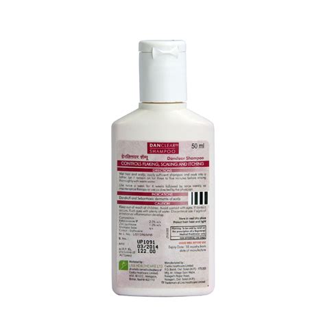 Danclear Shampoo 50 Ml Ketoconazole Zinc Pyrithione Shampoo At Best Price In India