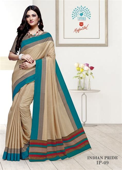 Printed Daily Wear Crepe Uniform Saree 6 3 M With Blouse Piece At Rs