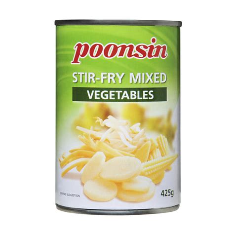 Poonsin Stir Fry Mixed Vegetables 425g Shop And Dispatch