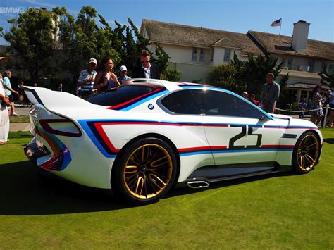 BMW 3 0 CSL Hommage R On The Concept Lawn In Pebble