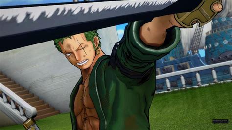 ONE PIECE BURNING BLOOD Zoro Three Sword Style Secret Technique