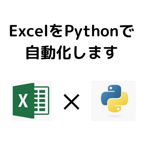 Excelの自動化をpythonで実現します 単純・面倒なexcel作業を自動化します 作業自動化・効率化 ココナラ