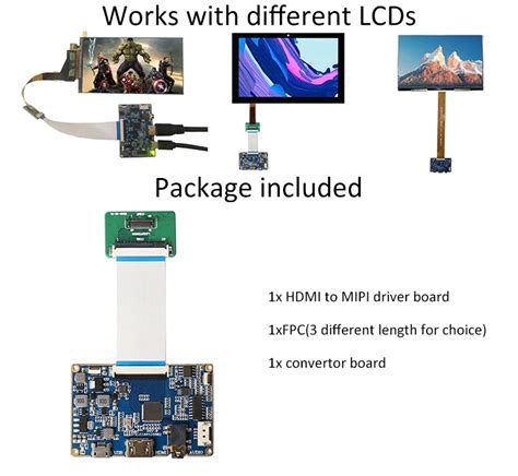 Supported Lcd Dual Screen Lvds Interface Convertor Control Board For Hd