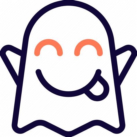 Smiling Ghost Smiley Emoticon Icon Download On Iconfinder