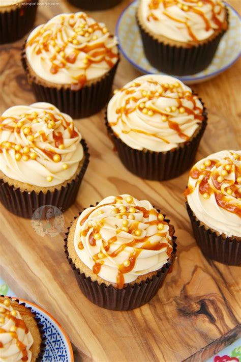 Deliciously Moist Cupcakes With A Hidden Salted Caramel Centre