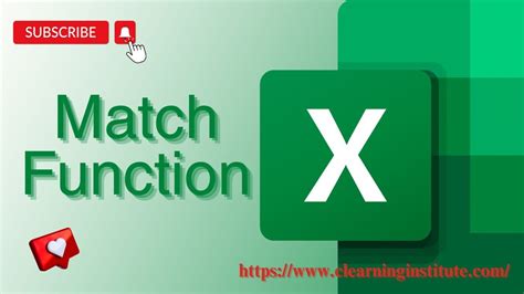 Match Function How To Use The Match Function In Excel Excel Advanceexcel Exceltutorial