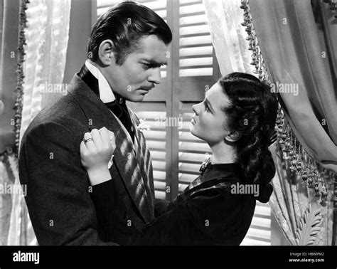 Gone With The Wind Clark Gable Vivien Leigh 1939 Stock Photo Alamy