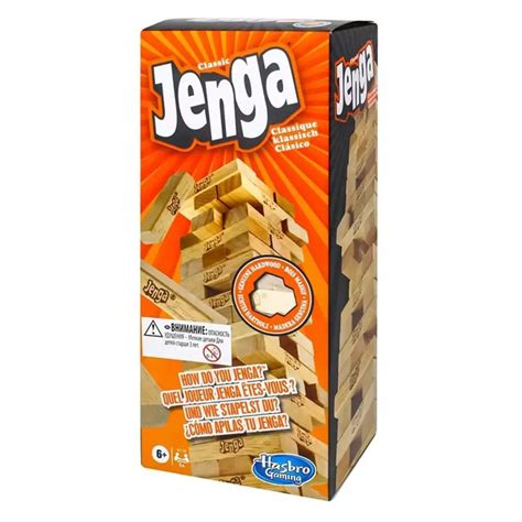 настольная игра Jenga Дженга Башня от Hasbro лицензия купить с