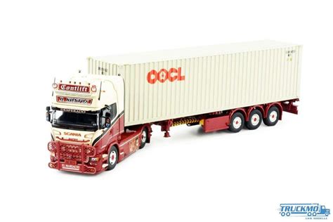 Tekno Contlift Scania R Serie Topline X Ft Containerauflieger