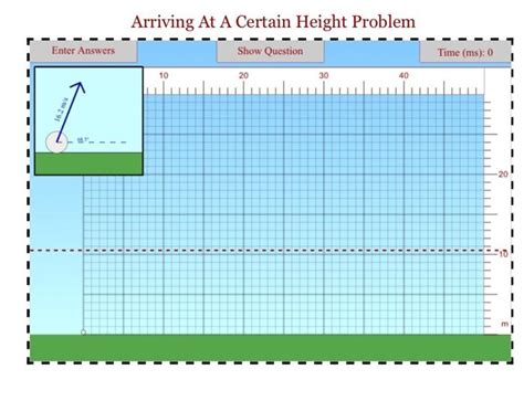 Solved Arriving At A Certain Height Problem Arriving At A Chegg