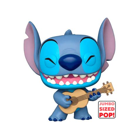 Figura Funko Stitch De Cm Con Ukelele Original La Casa Del Friki