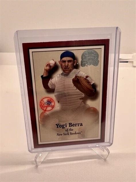 YOGI BERRA 2000 FLEER GREATS OF THE GAME EBay