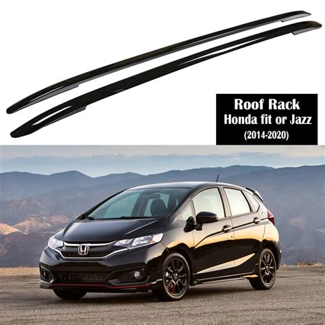 Aluminum Alloy Roof Rack For Honda Fit Jazz Rails Bar Luggage