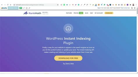 Google Indexing API And RankMath Instant Indexing Plugin Index New