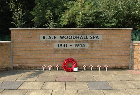 Raf Woodhall Spa Memorial Uk