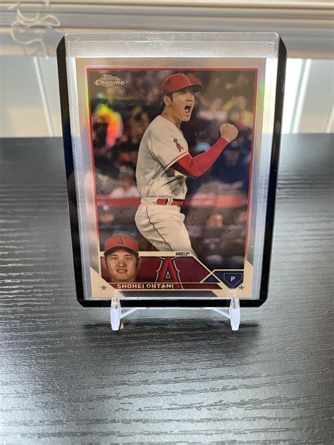 Shohei Ohtani Topps Chrome Refractor Los Angeles Angels