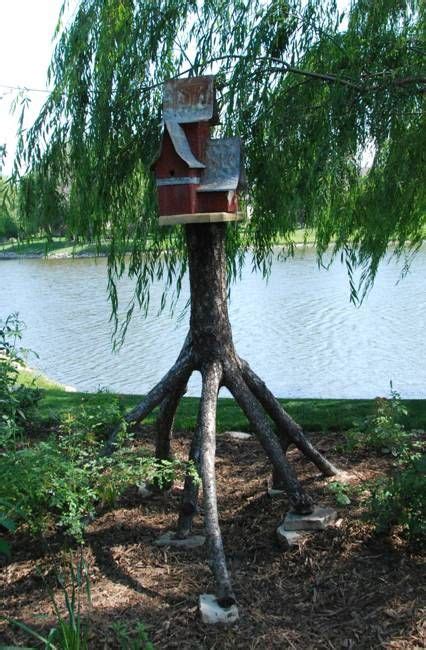 60 Impressive Stumpery Garden Decorations, Creative and Natural ...