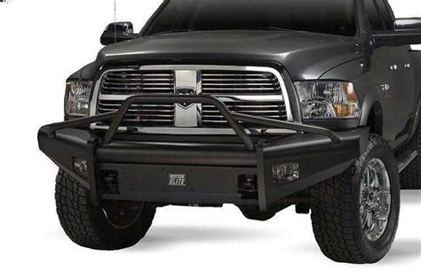 Fab Fours Dr10 Q2962 1 Dodge Ram 25003500 Hd 2010 2018 Black Steel Elite Front Bumper Pre