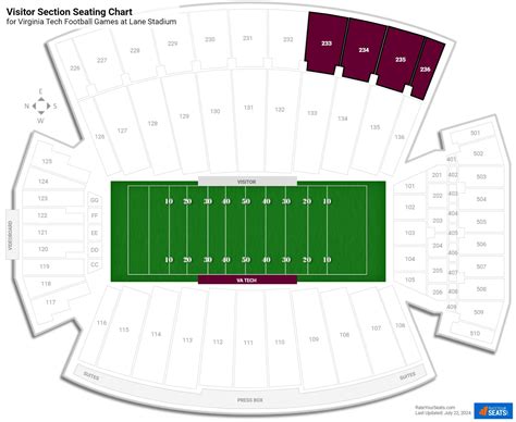 Virginia Tech Seating Chart