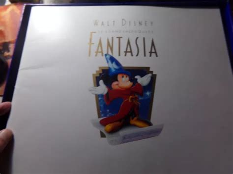 Fantasia Walt Disney Le Grand Chef D Uvre Fantasia Coffret