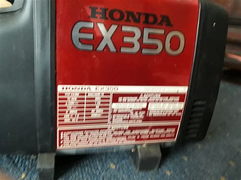 Generator Honda Ex 350