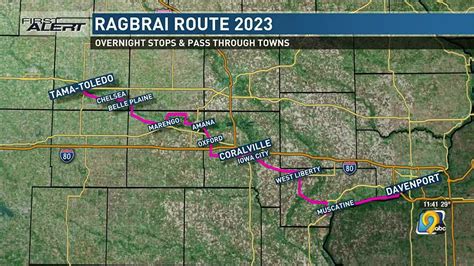 Full RAGBRAI 2023 Route Revealed YouTube