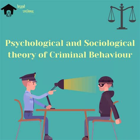 Psychological And Sociological Theory Of Criminal Behaviour Artofit