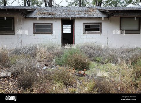 Glenrio ghost town along Historic route 66, Glenrio, Texas Stock Photo ...