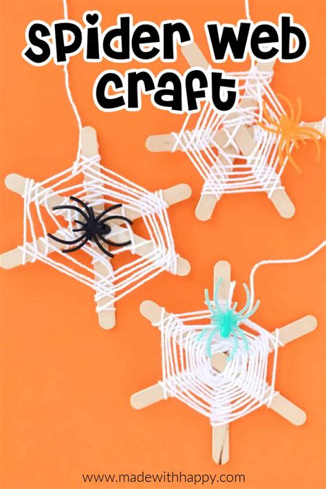 Craft Stick Spider Web Craft Simply Bessy