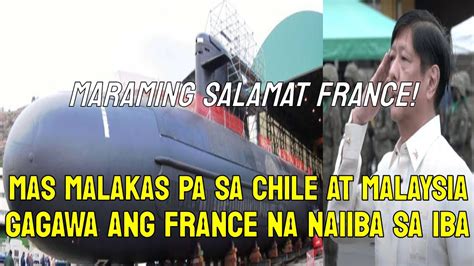 FRANCE MINAMADALI NA ANG PAGGAWA NG SUBMARINE AT BASE NITO PARA SA