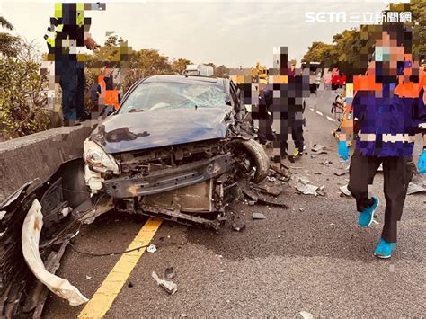 3車全毀！國1驚傳嚴重事故 他逆向撞翻2車釀1死3傷 社會 三立新聞網 Setncom