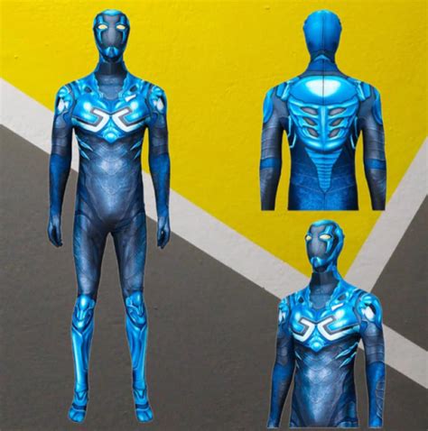 Blue Beetle Cosplay Costume/ Anime Male Superhero - Etsy